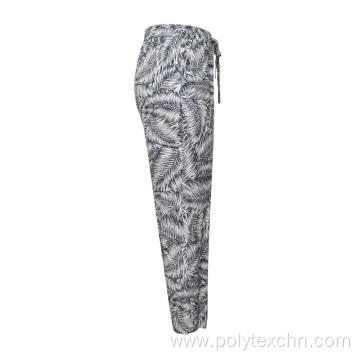 Women Loose printing Pockets Pants